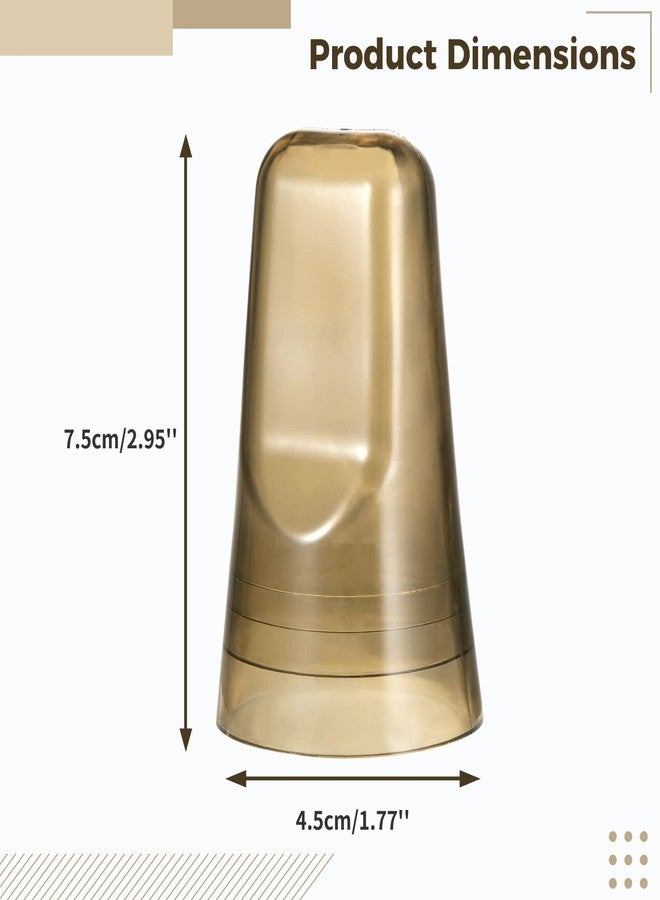 Homaisson 24 Pieces Pour Spout Cover, Homaisson Universal Dust Caps for Pourers Translucent Plastic Dust Cover for Bottle Caps-1.77×2.95inch - Image 4