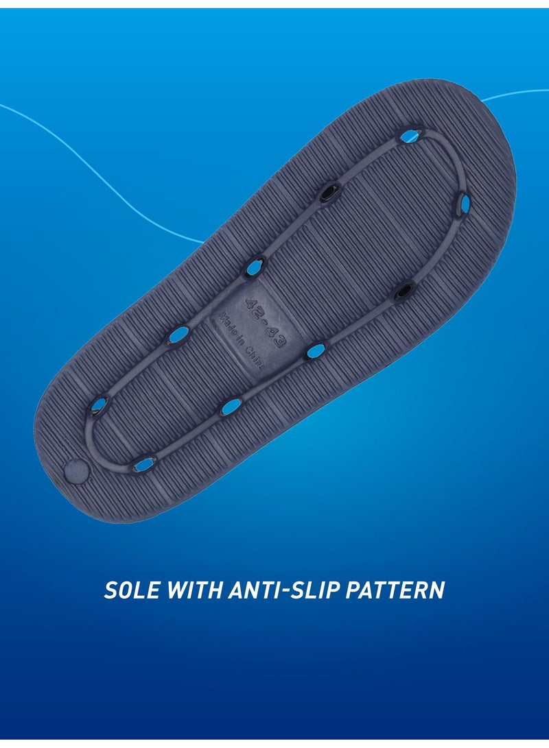 Joss Sunlight Flip-Flops – Comfortable, Anti-Slip Beach and Pool Footwear with Perforated EVA Sole - Image 4