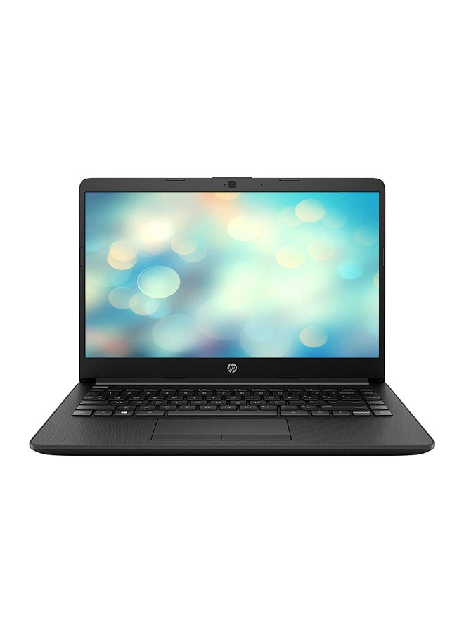 HP لابتوب إتش بي نوت بوك 14-cf2232nia بشاشة مقاس 14 بوصة ومعالج إنتل سيليرون N4020 بتردد 1.1 جيجاهرتز/ذاكرة رام 4 جيجابايت/محرك أقراص صلبة 500 جيجابايت/ بطاقة رسومات مدمجة بدقة فائقة الوضوح، بلون أسود أسود - Image 1