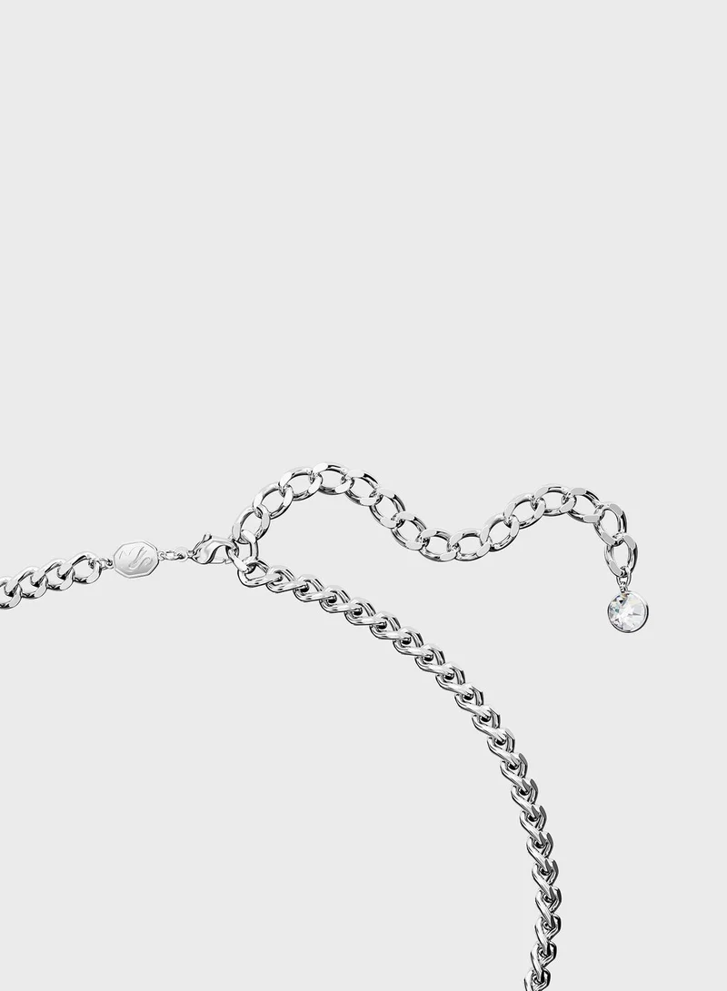 SWAROVSKI Volta Rhodium Plated Pendant Necklace