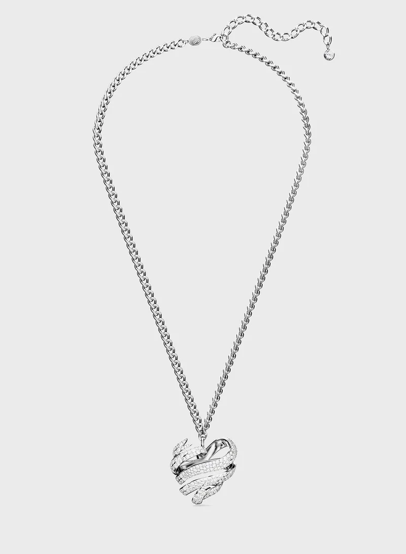 SWAROVSKI Volta Rhodium Plated Pendant Necklace