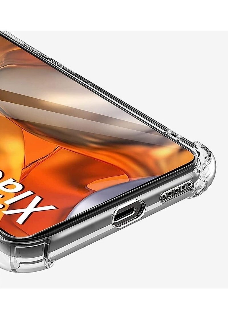 غطاء حماية شفاف من مادة TPU بأربع زوايا لهاتف Xiaomi 11T Pro 5G - Image 2