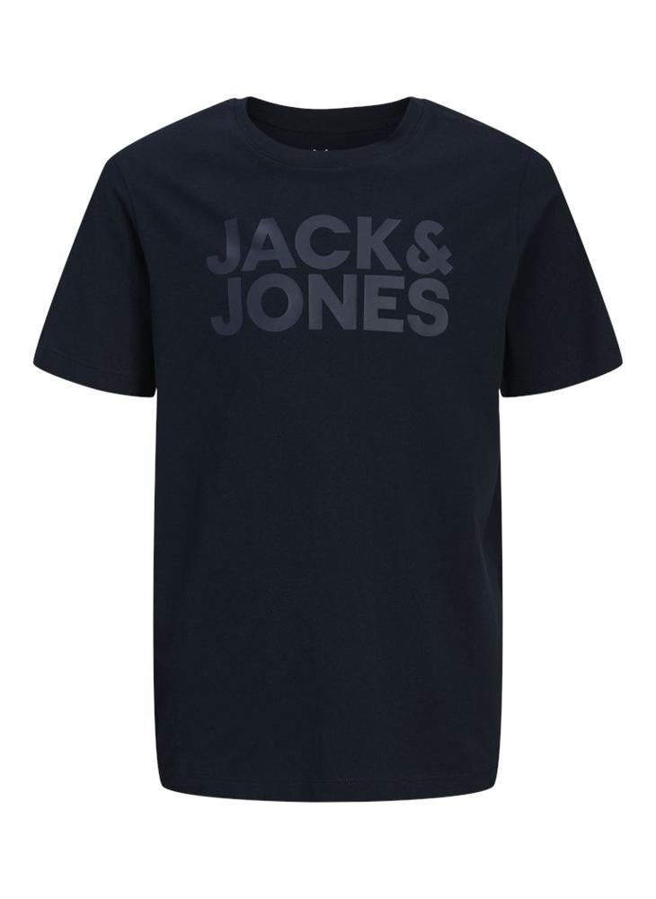 Jack & Jones Junior Kids Jjecorp Logo Crew Neck T-Shirt - Image 5