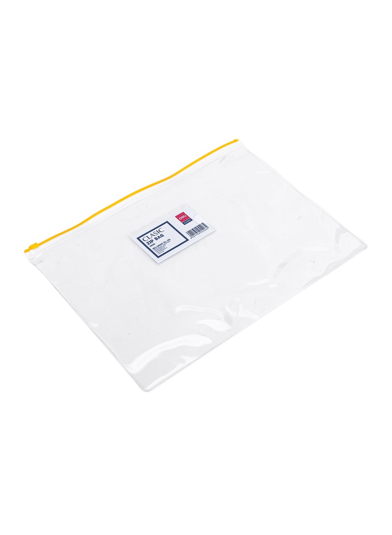 Deli E5526 Zip Bag A4 – Ideal for organizing and storing documents - Image 5