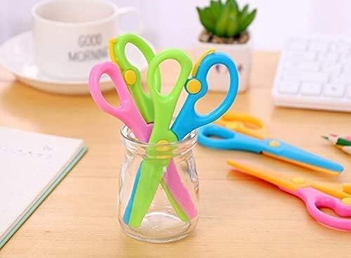 KRAFTMASTERS KRAFTMASTER ® 2PCS Plastic Preschool Training Scissors - Classic Style - Safety Scissors for Children 3+ - Image 2