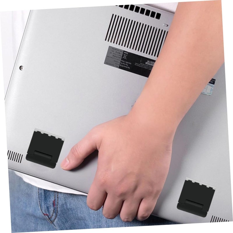 Ergonomic Laptop Stand Foldable Adjustable Height Portable Cooling Pad Non Slip Design - Image 5