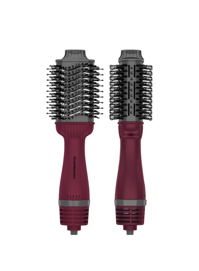 Rush Brush V3 Pro Raspberry Ionic technology Hair Brush 1400W With 4 Heat And 3 Speeds - Image 1