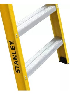 Stanley Stanley Fiberglass Step ladder, 7 Steps + Tool Holder, Lightweight, Safe for Electrical Work, Supports Up to 150 Kg  - Image 3
