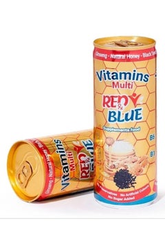Red & Blue Vitamins Drink Gold 250 ml