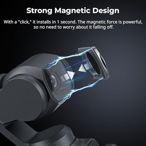SMALLRIG Magnetic ND Filters Set for DJI Osmo Pocket 4/3, Includes ND8, ND64, ND256 Multi-Coating Filter and Screen Protector, Accessories for Outdoor Lens Protection & Exposure Control 4774 - Image 3