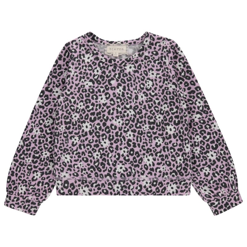 BTween Girls 3 Piece CrewithNeck Fleece Sweatshirt Set Long Sleeve Cotton Blend Pullover, Soft and Comfortable, Sizes 4-12 - Image 3