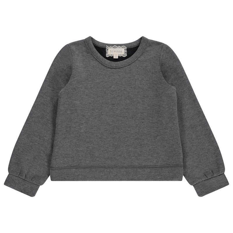 BTween Girls 3 Piece CrewithNeck Fleece Sweatshirt Set Long Sleeve Cotton Blend Pullover, Soft and Comfortable, Sizes 4-12 - Image 2