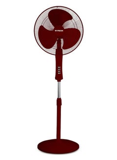 Fresh Fresh Sunny Piano 16 Inch Stand Fan, Red - 500019464 