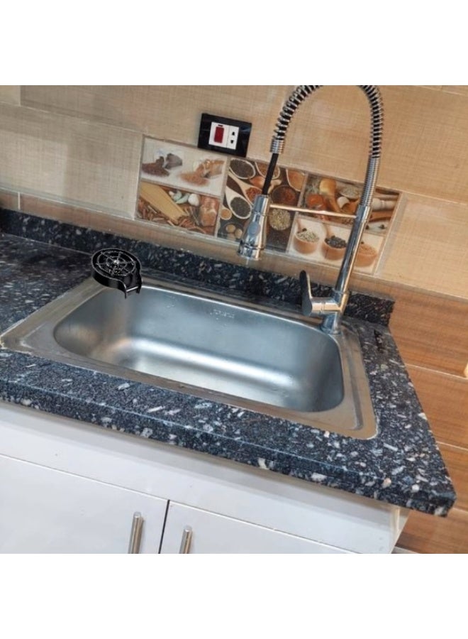 Shams Heavy basin, 1 mm, size 62*45, 2 mixer holes - Image 4