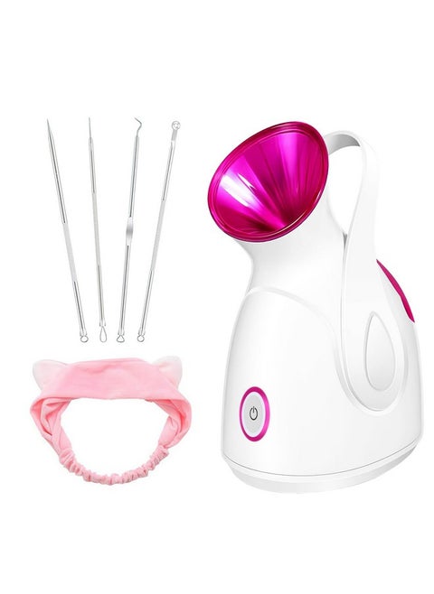 Steamer For Cold Cough Vapourizer Steamer For Face Steam Inhaler Vaporizer Machine With Nano-Ionic Technology Fast Mist In 50Sec Uv Steam Sterilization Aroma Diffuser Tray