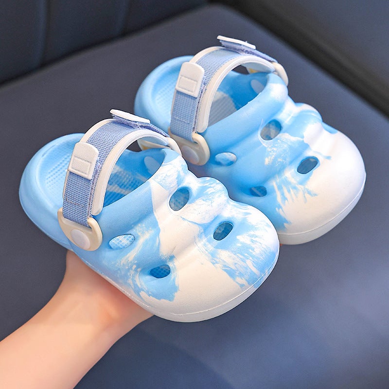 Factory Eva Children'S Slippers Women'S Summer Cartoon Cute Indoor Non-Slip Soft Bottom Parent-Child Girl Sandals Men - Image 1