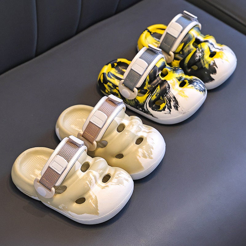Factory Eva Children'S Slippers Women'S Summer Cartoon Cute Indoor Non-Slip Soft Bottom Parent-Child Girl Sandals Men - Image 5