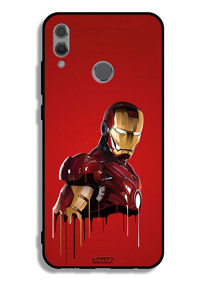 Tolwak Honor 10 Lite Protective Case Cover Iron Man Art - Image 1