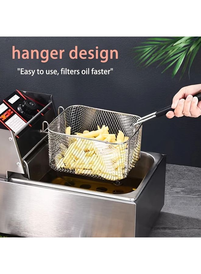 Model 81C Foldable Stainless Steel Mesh Frying Basket High Temperature Resistant - Image 3