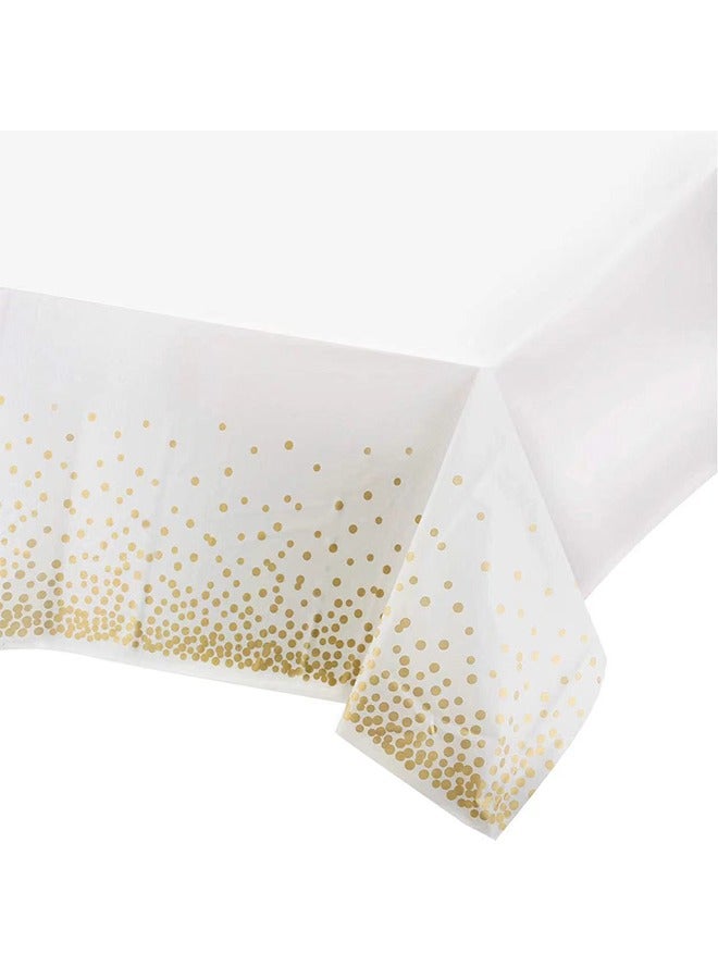 2 Piece Disposable Party Tablecloth - Image 1