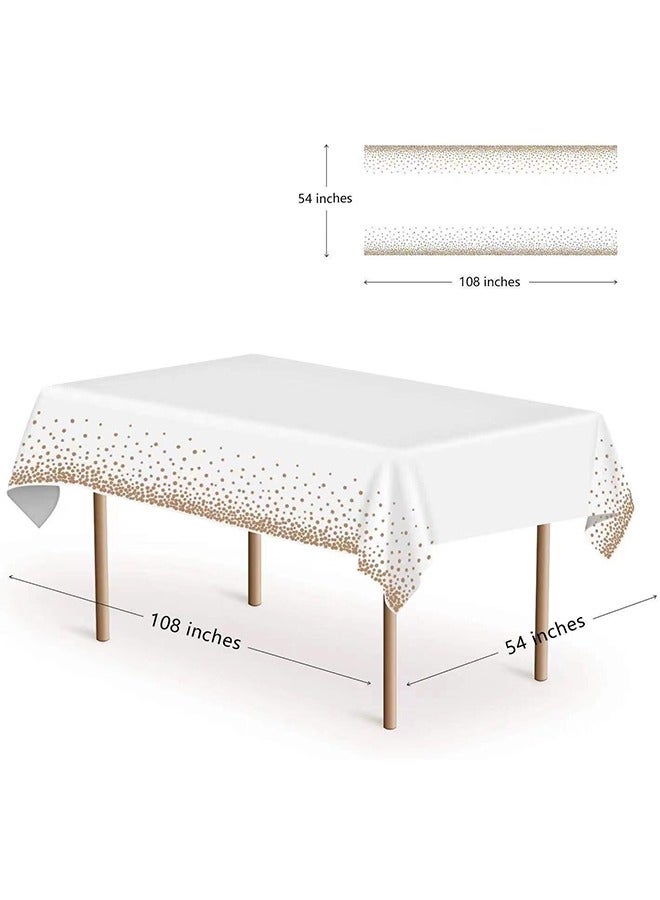 2 Piece Disposable Party Tablecloth - Image 3