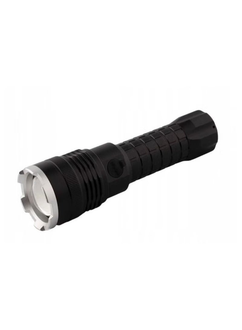 P90 Super Light Rechargeable LED Flashlight – Ultra Bright Tactical Torch with Zoom & Long-Distance Illumination  - Image 3
