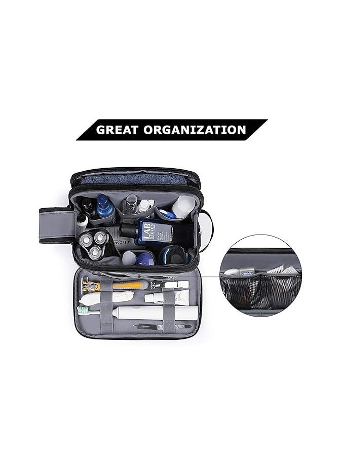 عام حقيبة حمام للرجال، منظم حمام متنقل حقيبة شحذ مقاومة للماء للاكسسوارات الحمام - Image 2