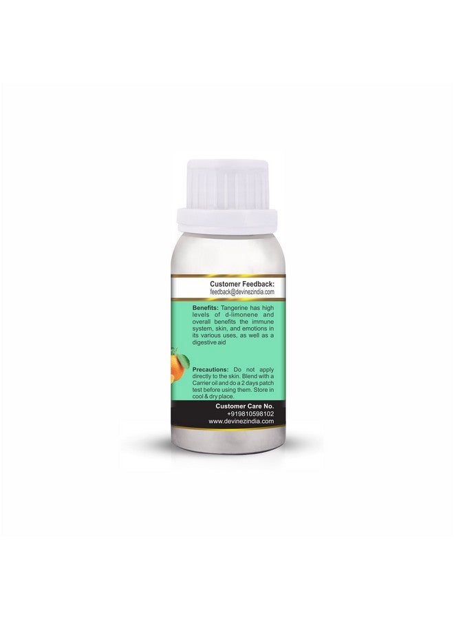 Devinez Tangerine Essential Oil, 100% Pure, Natural & Undiluted, 250ml in Anodized Aluminum Bottle - Image 4