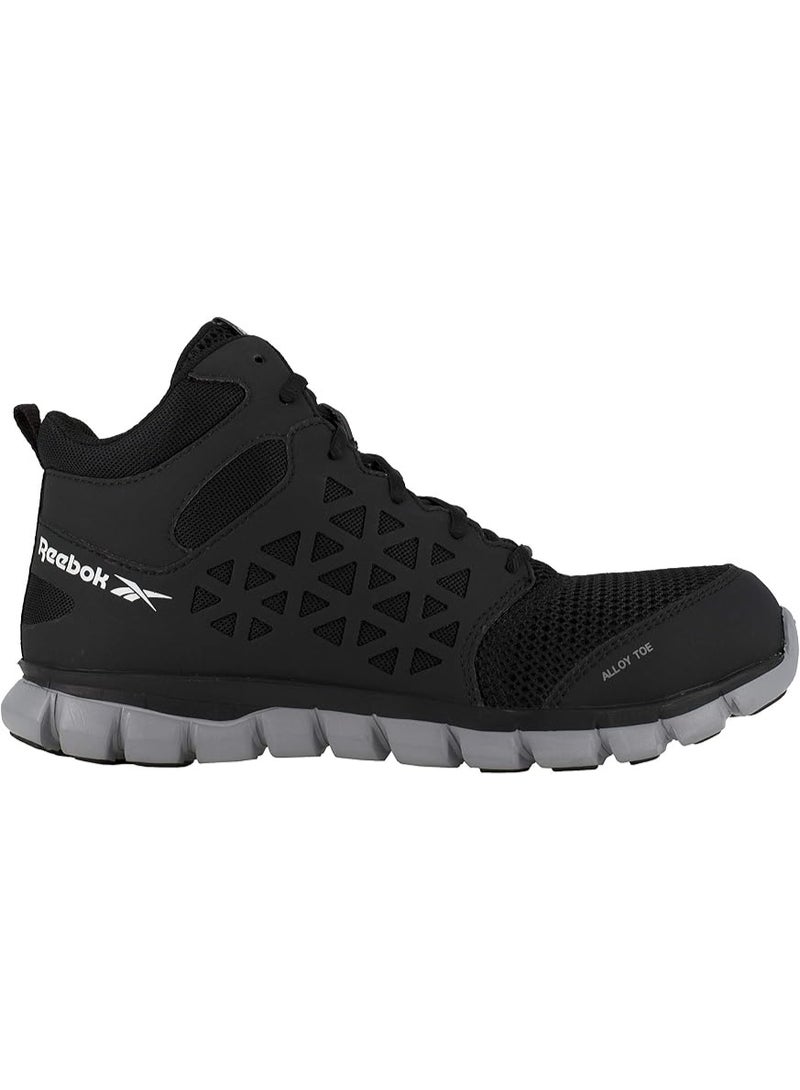 Reebok Work حذاء سلامة رجالي بمقدمة ألمنيوم وتفريغ كهرباء ساكنة قابل للتهوية أسود - Image 5