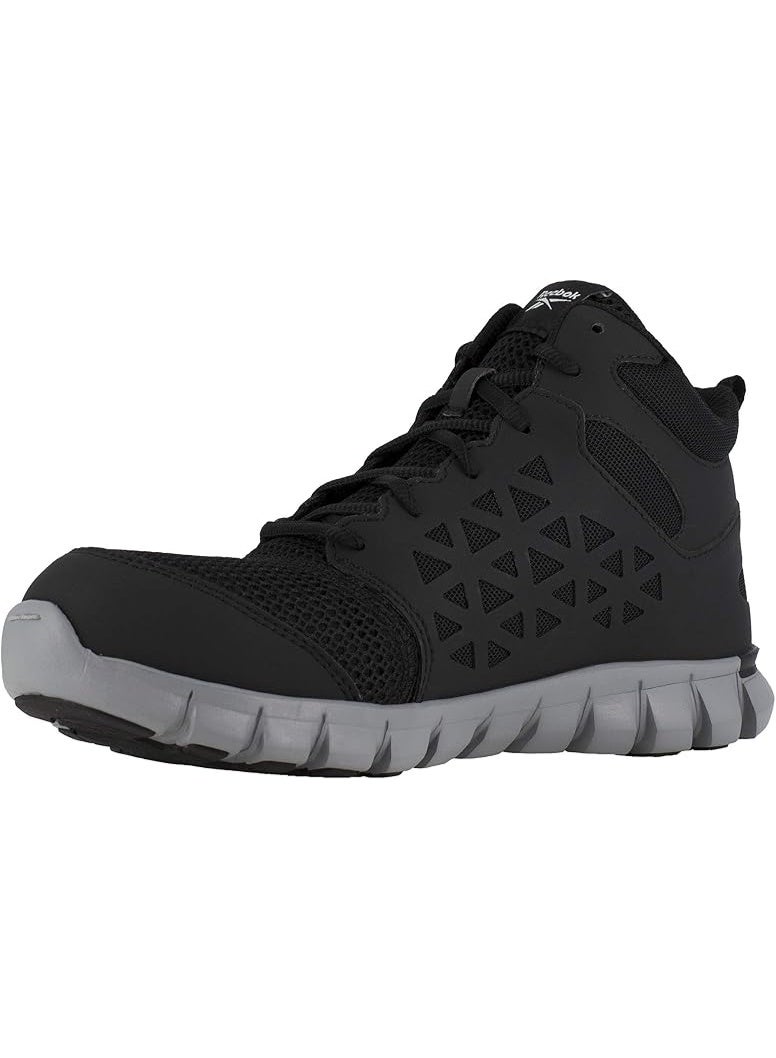 Reebok Work حذاء سلامة رجالي بمقدمة ألمنيوم وتفريغ كهرباء ساكنة قابل للتهوية أسود - Image 3