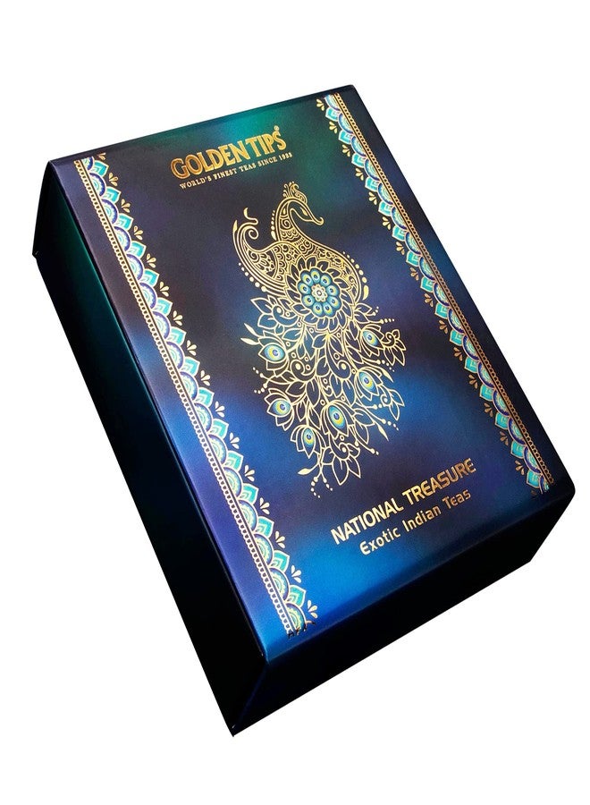 Golden Tips National Treasure Exotic Indian Darjeeling Tea Box (2.46oz - 70 gm - 35 cups) - Image 3