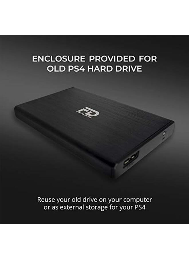 فانتوم درايفز طقم ترقية محرك الحالة الصلبة Ps4 Ssd سعة 1 تيرابايت متوافق مع Playstation 4 Ps4 Slim وPs4 Pro  - Image 4