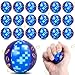 AXBMM 24 PCS Blue Golden Rings Stress Balls for Kids Party Favors 157 Inch Anxiety Relief Fidget Sensory Toys Golden Rings Theme Squeeze Toys Bulk for Birthday Goodie Bags Carnival Gifts Classroom Prizes - Image 2