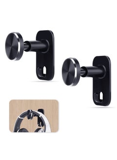 2 PCS Retractable Headphone Stand,Sticky Headset Hanger - Adhesive Headphone Holder Hook Mount,for All Headsets,Earphone Clamp for AirPods Max/Beats/Sony/Sennheiser Music Headphones