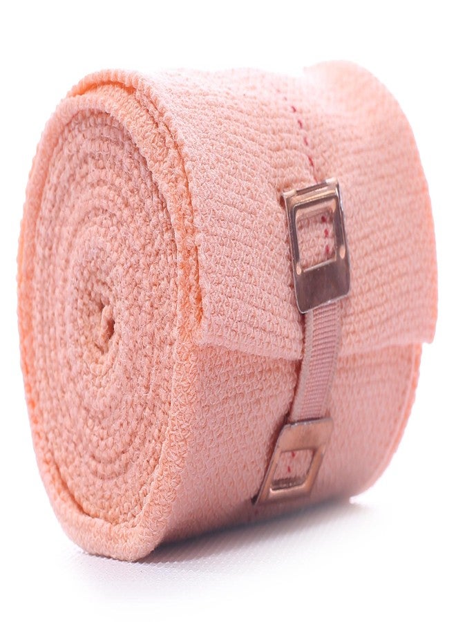 SMARTCARE Crepe Bandage (8 cm x 4 m) - Premium Elastic Compression Wrap for Support and Recovery - Image 3