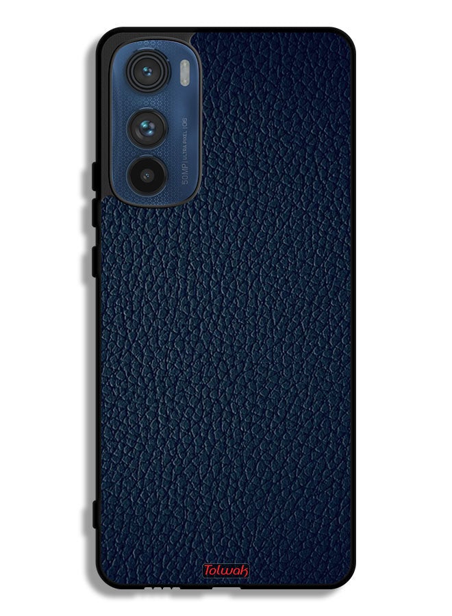 Tolwak غطاء حماية واقٍ لهاتف موتورولا إيدج 30 بنمط جلدي - Image 1