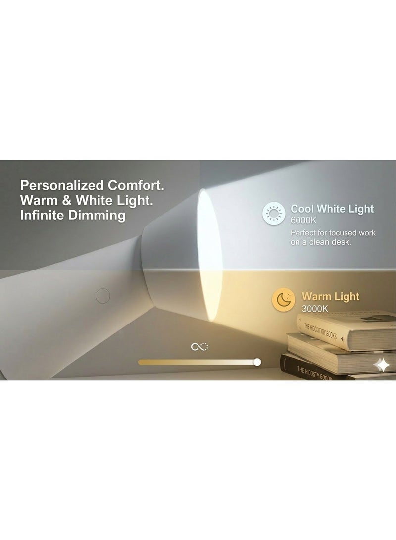 SouqWay Cute Night and Emergency Lamp | Aura Lamp | Multi-Functional - Extendable Aura Lamp, Flashlight & Camping Lantern - Infinite Dimming, Rechargeable Night Light for Home, Travel, Camping - Image 4