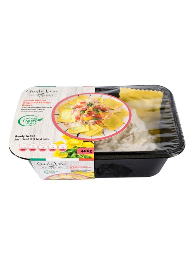 Ricotta Ravioli Spinach & Veggie Sauce - 400g