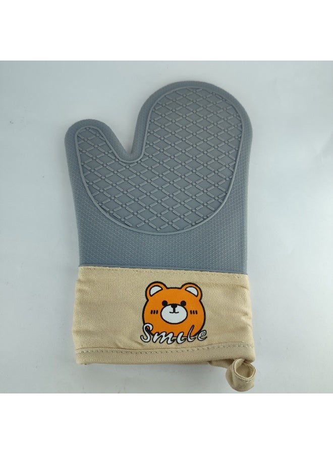 جوانتي مطبخ حراري سيليكون مبطن من الداخل – حماية آمنة للفرن والأواني الساخنة - Image 1