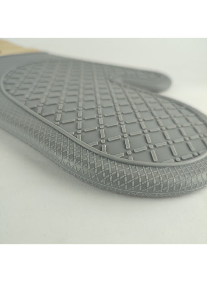 جوانتي مطبخ حراري سيليكون مبطن من الداخل – حماية آمنة للفرن والأواني الساخنة - Image 3