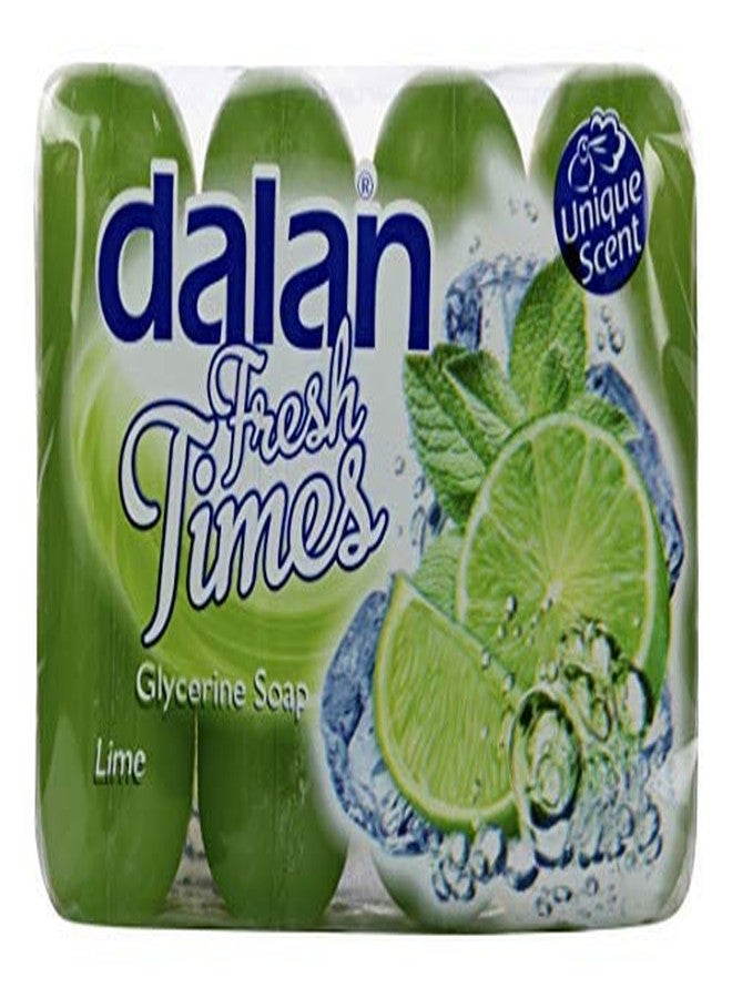 دالان صابون دالان فريش تايمز بالجلسرين - ليمون أخضر، 90 غرام (عبوة من 4 قطع) - Image 4