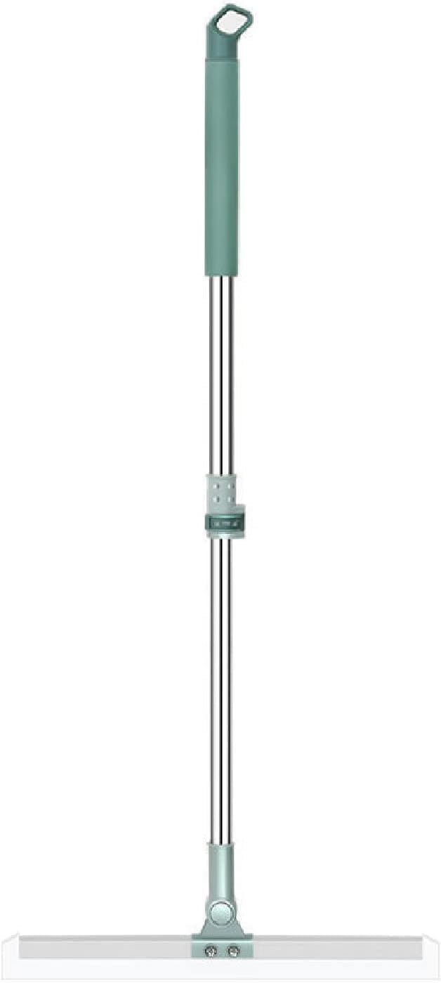 IDEA CHASERS 50 inch Multifunctional Magic Broom Floor Squeegee with Long Handle Adjustable and Silicone Strips Floor Washer with 180 Degree Rotating Squeegee Broom for Cleaning Pack of 1