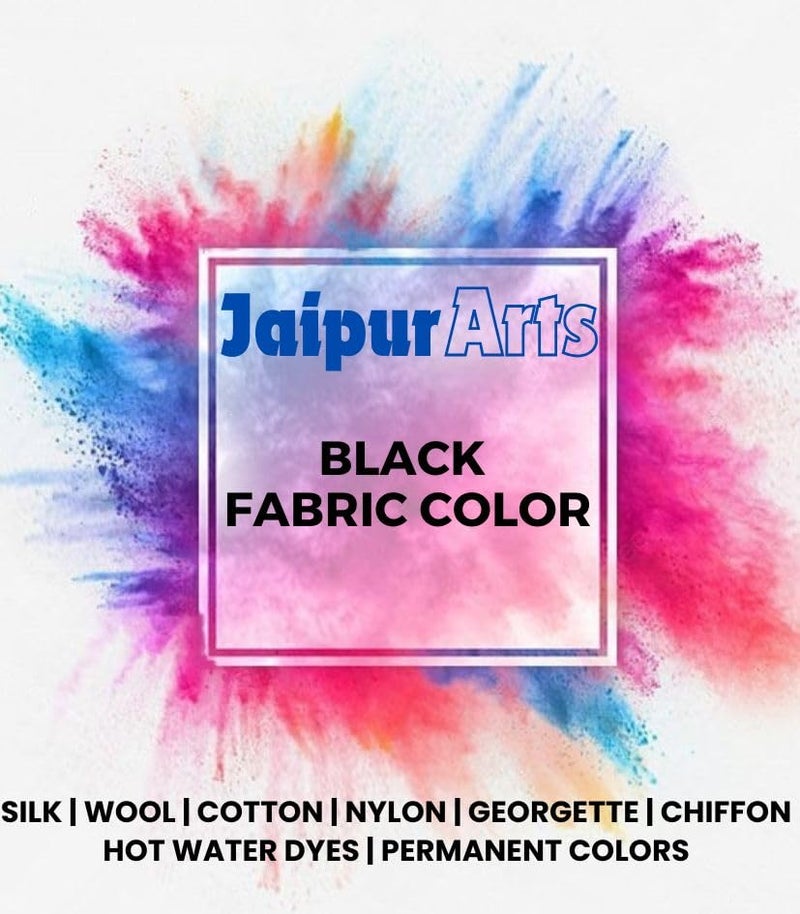 JaipurArt Pakka Rang Fabric Dye for Clothes PermanentDye for Faded Jeans Jeans Black Colour of Dyfix Color Fabric Dye Colour for Clothes 30 - Image 2