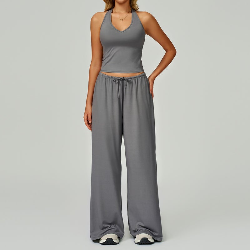 Premium Cross-Border Brushed Yoga Set - Quick-Dry, Backless Sports Outfit for  Women - Image 1