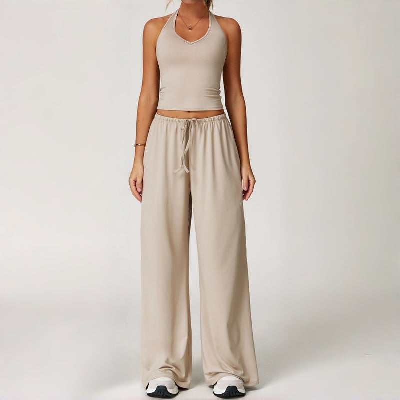Premium Cross-Border Brushed Yoga Set - Quick-Dry, Backless Sports Outfit for  Women - Image 3