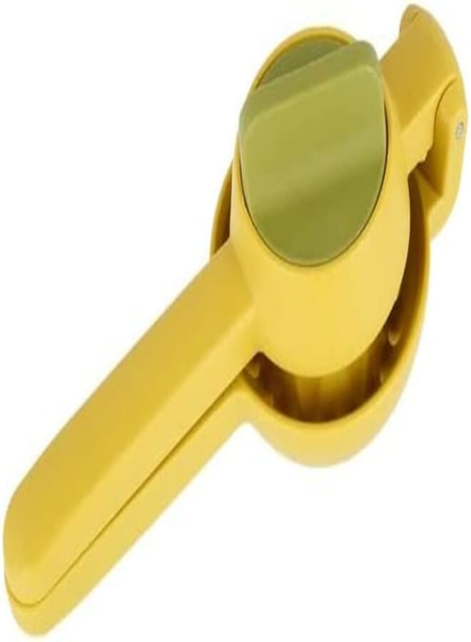 Oblivion Manual Squeeze and Twist Hand Juicer Machine for Lemon, Orange, Citrus, Fruits, and Vegetables Lime Squeezer (Yellow/Multicolor)
