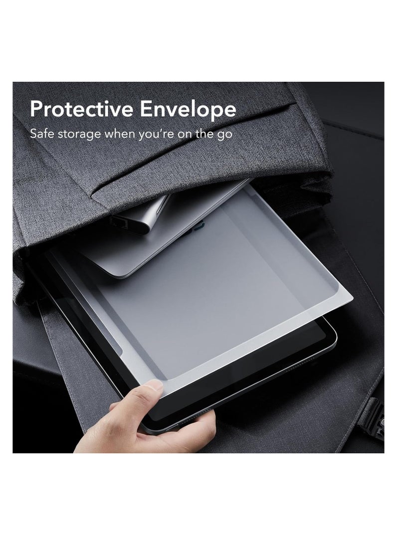 iPad Pro 13 Privacy Screen Protector M4 Chip 2024, Anti Spy Anti Blue Light Glare Privacy Filter, PET Ipad Privacy Screen Protector for Ipad Pro 13 inch, 【Landscape Privacy】 - Image 5