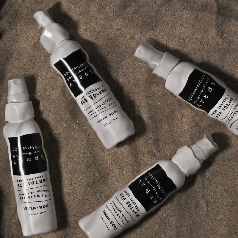 (SHEHVOO) (SHEHâ€¢VOO) Sea Salt Spray - Voluminous Texturizing Spray - UV + Heat Protection - Paraben & SLS Free (4 fl oz) - Image 4