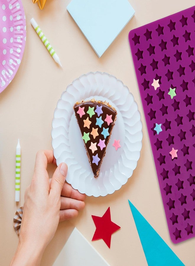 Siutaga Mini Star Silicone Molds Gummy Molds for Cake Decoration Cupcake Toppers DIY Chocolate Fondant Candy Crafting Project - Image 5
