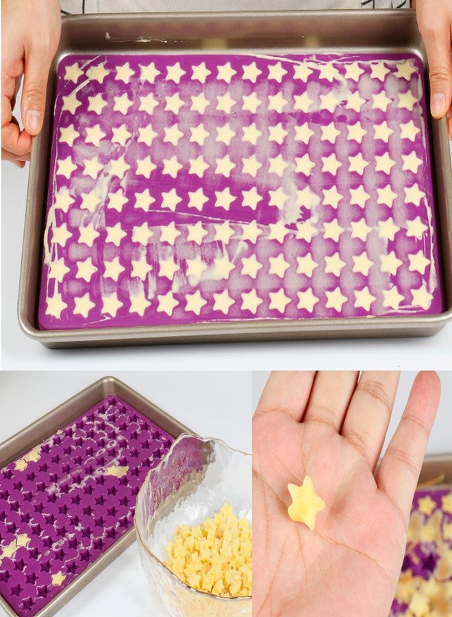 Siutaga Mini Star Silicone Molds Gummy Molds for Cake Decoration Cupcake Toppers DIY Chocolate Fondant Candy Crafting Project - Image 2